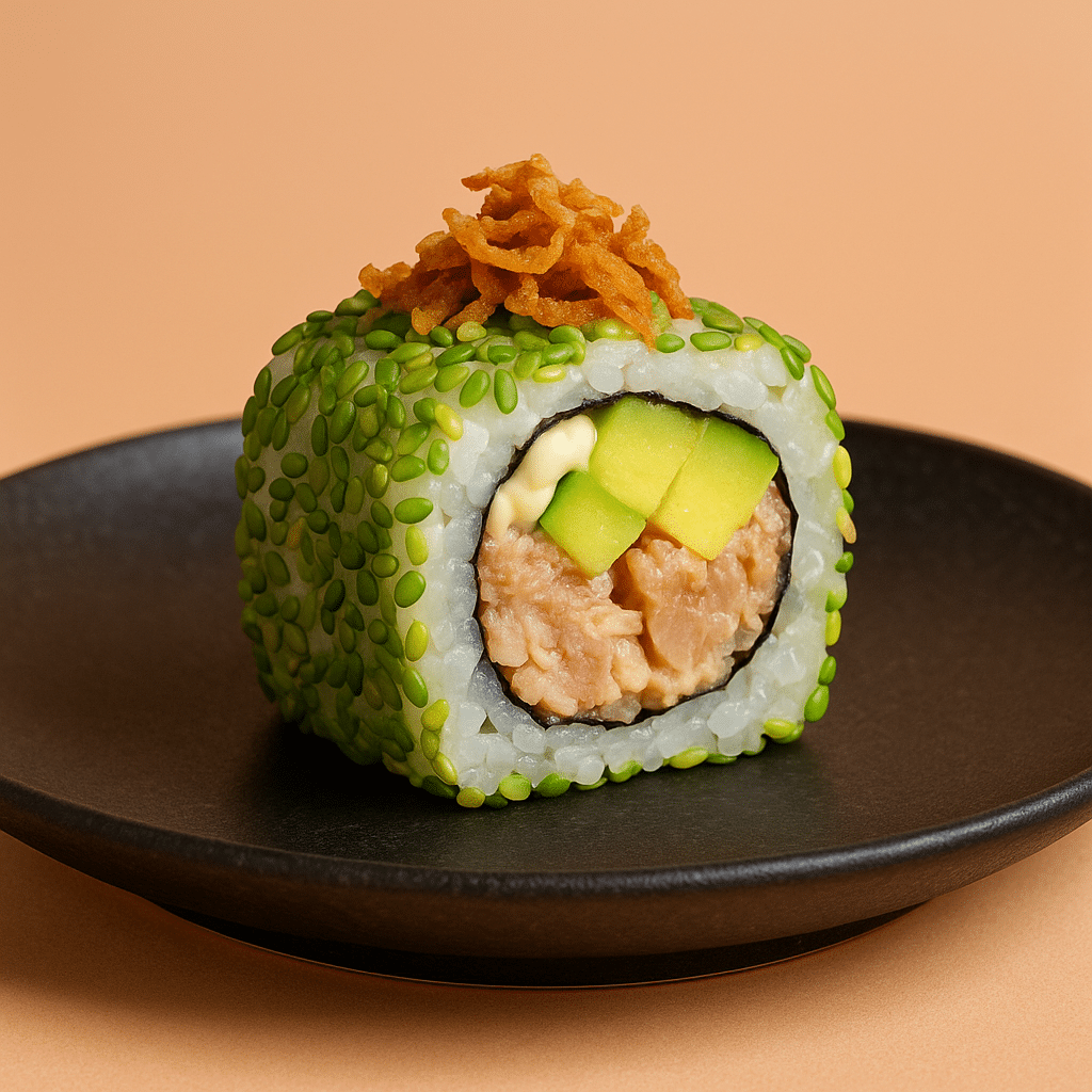 23 - California Thon cuit - Mayo - Avocat - Oignons frits